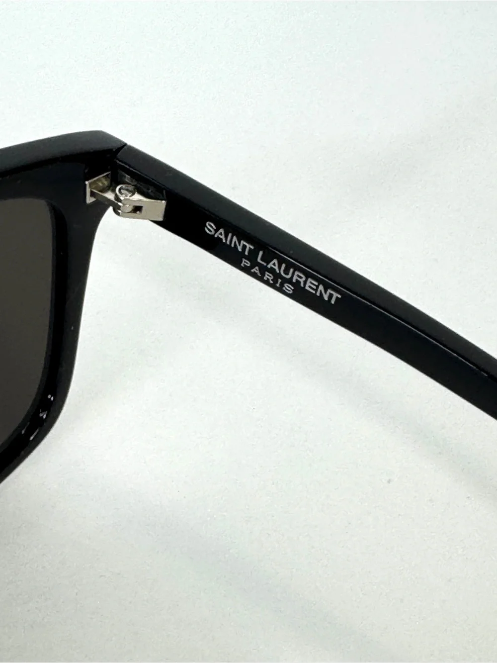 SAINT LAURENT Black SL 205/K Sunglasses Made in Italy